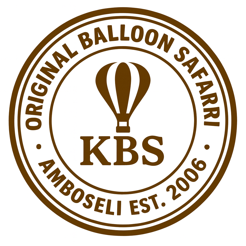 Kenya Balloon Safaris crest stamp